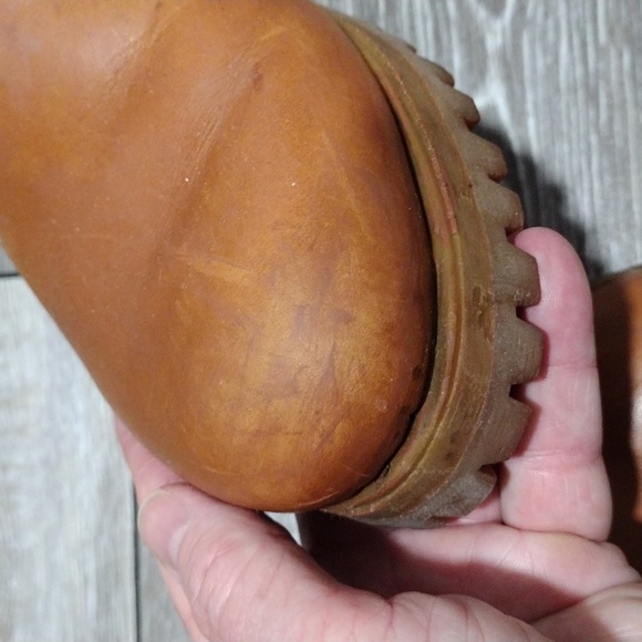 Timberland mens iconic brown and orange leather boots. size 7 - Picture 8 of 16